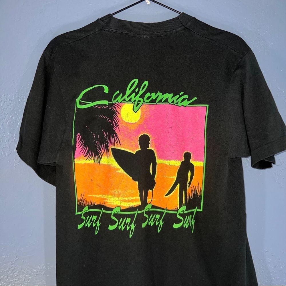 Vintage 80’s single stitch made in the USA California T-Shirt - Picture 4 of 6